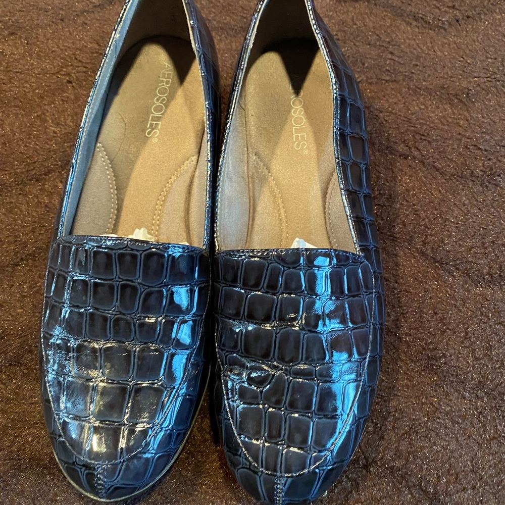 Aerosoles blue shoes